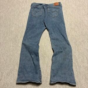 Levi's y2k 2000s light wash denim low rise relaxed flared bootcut grunge jeans